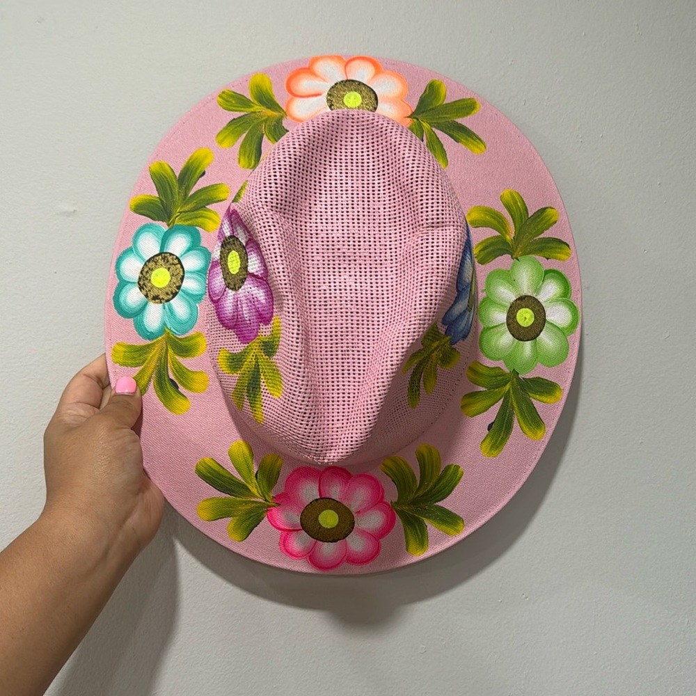 hand painted sombrero
